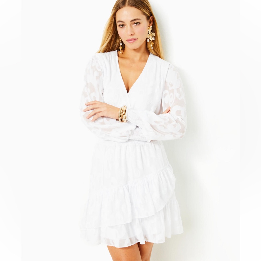 🌴🌴NWT Lilly Pulitzer Cristiana Long Sleeve Dress Size 12